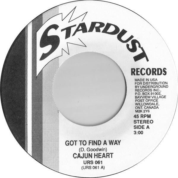 Dale Ward, Cajun Hart - Got To Find A Way / The Fortune Teller