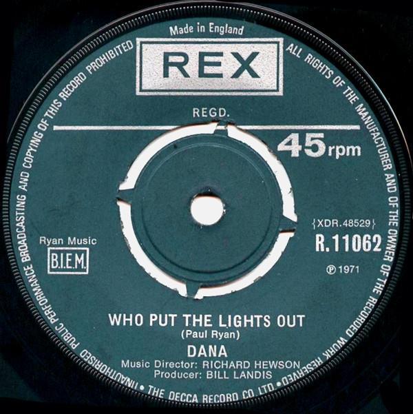 Dana (9) - Who Put The Lights Out
