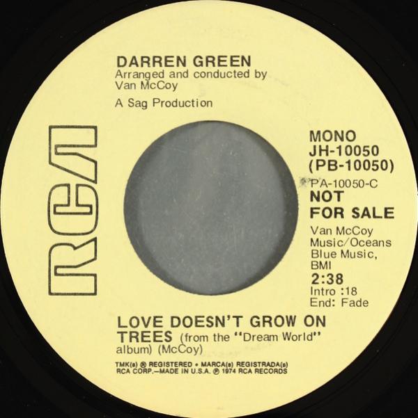 Darren Green  - Love Doesn't Grow On Trees