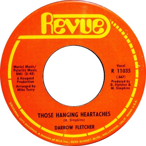 Darrow Fletcher - Those Hanging Heartaches