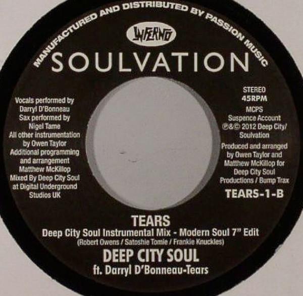 Darryl D'Bonneau, DeepCitySoul - Tears