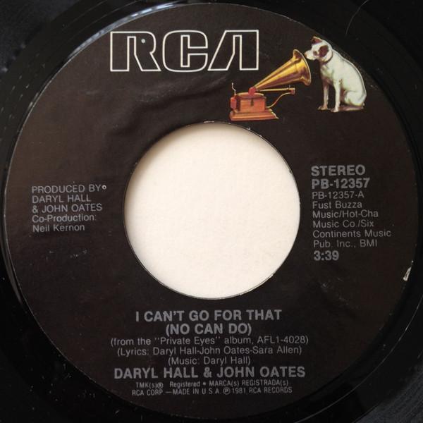 Daryl Hall & John Oates - I Can't Go For That (No Can Do)