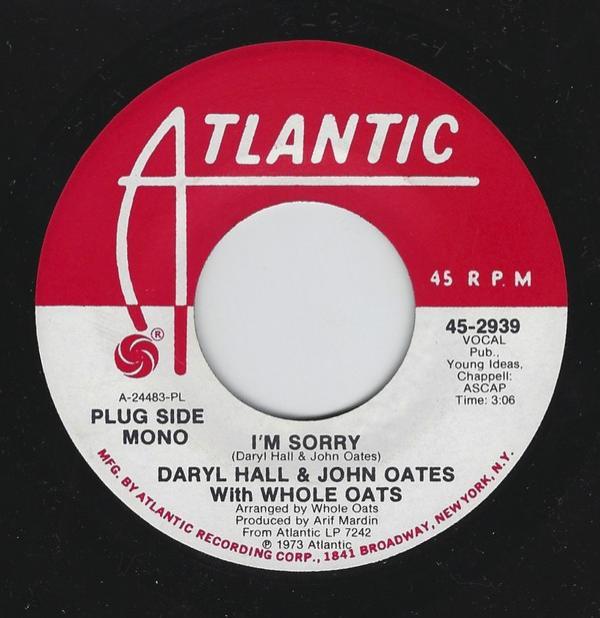 Daryl Hall & John Oates - I'm Sorry