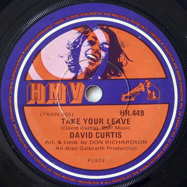 David Curtis - Take Your Leave