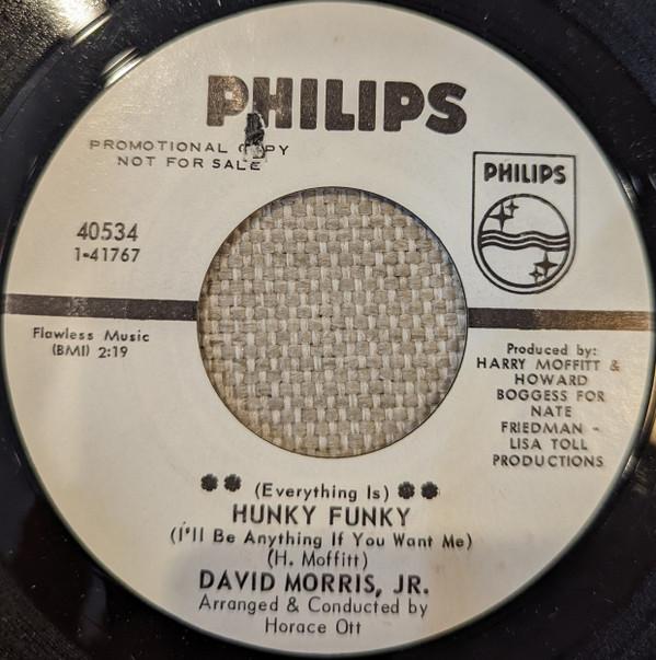 David Morris (3) - Hunky Funky / Two Hearts One Summer Day