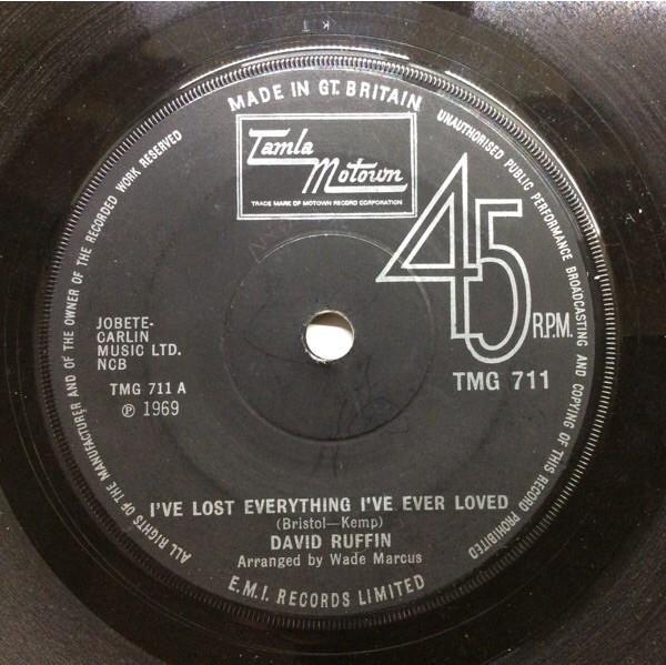 David Ruffin - I've Lost Everything I've Ever Loved