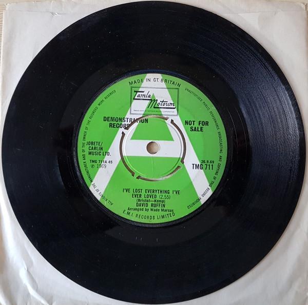 David Ruffin - I've Lost Everything I've Ever Loved