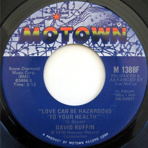 David Ruffin - Love Can Be Hazardous To Your Health / Heavy Love