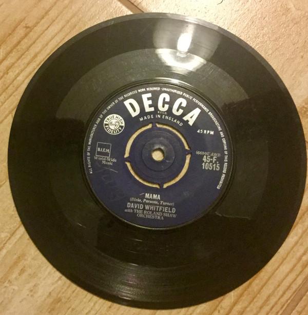 David Whitfield - Ev'rywhere / Mama