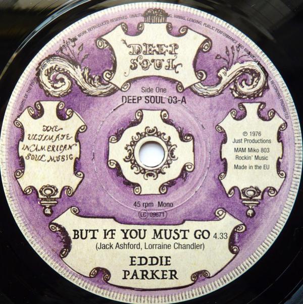 Debbie Taylor, The Hesitations, Eddie Parker  - But If You Must Go / All That I Have