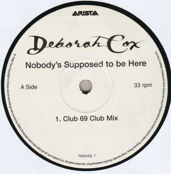 Deborah Cox - Nobody's Supposed To Be Here