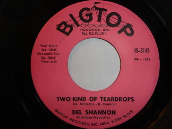 Del Shannon - Two Kind Of Teardrops
