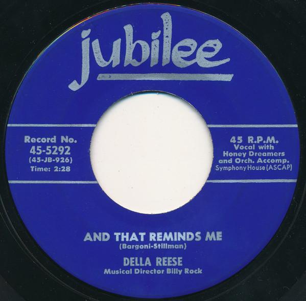 Della Reese - And That Reminds Me / I Cried For You