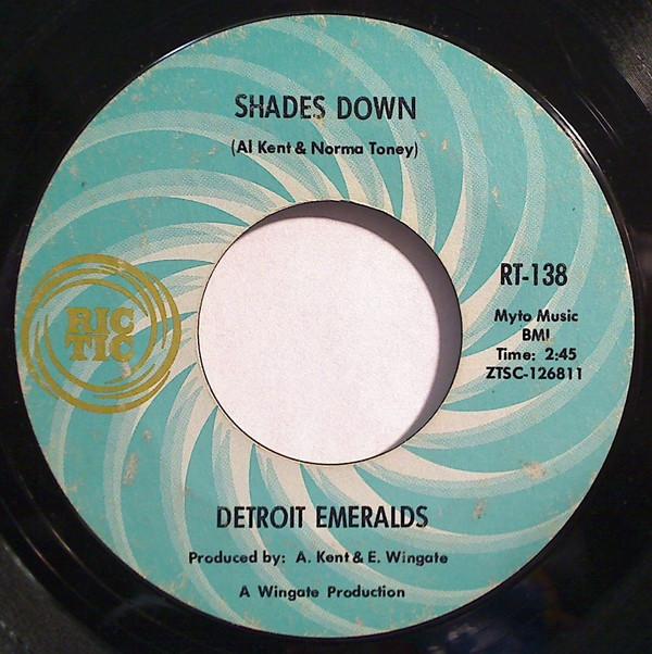 Detroit Emeralds - Shades Down / Ode To Billy Joe