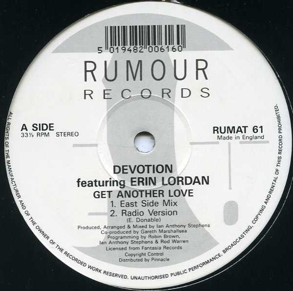 Devotion , Erin Lordan - Get Another Love