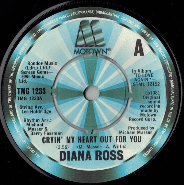 Diana Ross - Cryin' My Heart Out For You