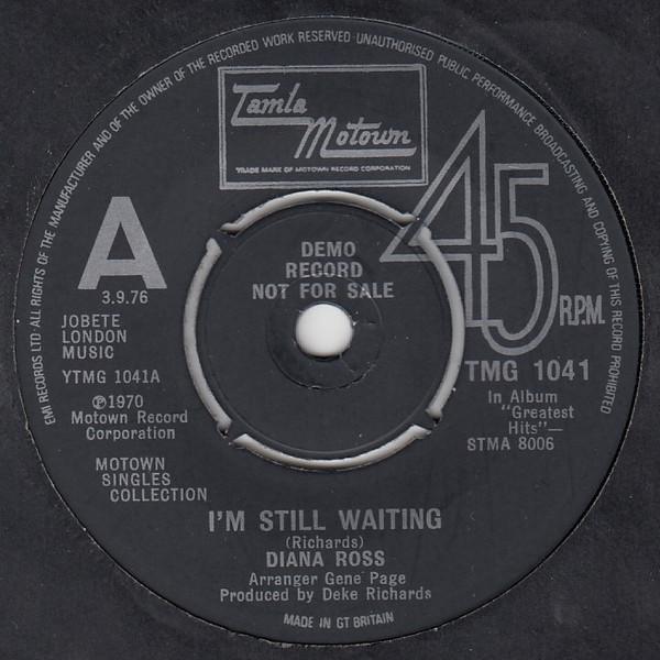 Diana Ross - I'm Still Waiting / Touch Me In The Morning