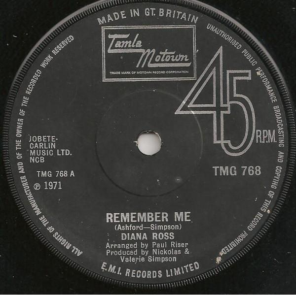 Diana Ross - Remember Me