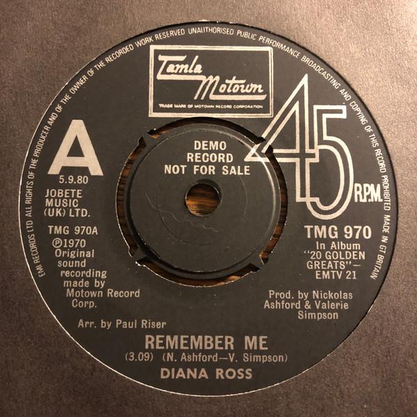 Diana Ross - Remember Me
