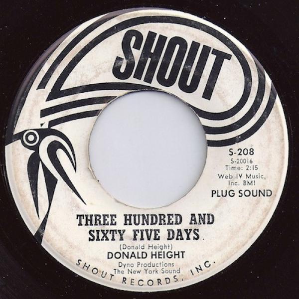 Donald Height - Three Hundred And Sixty Five Days