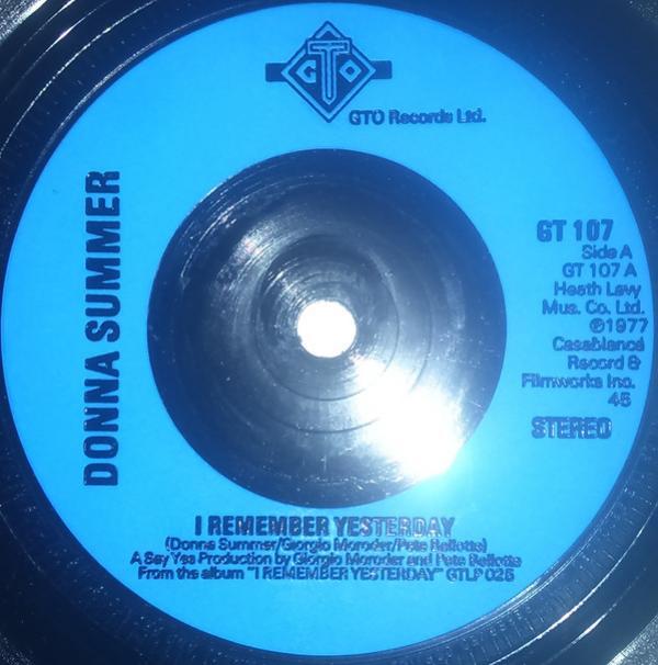 Donna Summer - I Remember Yesterday