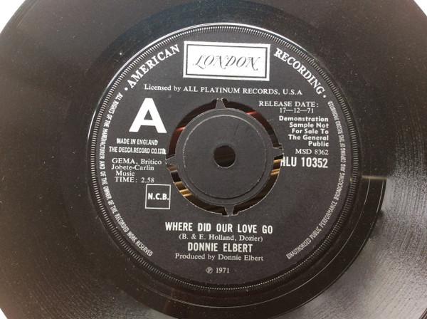 Donnie Elbert - Where Did Our Love Go