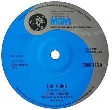 Donny Osmond - Too Young
