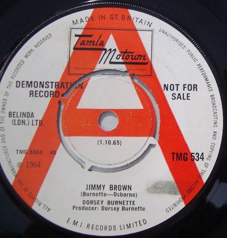 Dorsey Burnette - Jimmy Brown