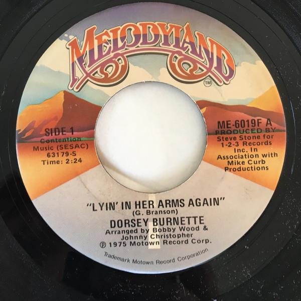 Dorsey Burnette - Lyin' In Her Arms Again