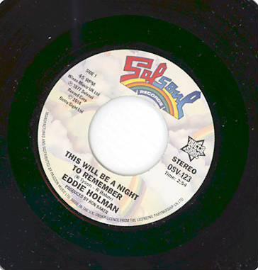 Double Exposure, Eddie Holman - This Will Be A Night To Remember / Ten Percent