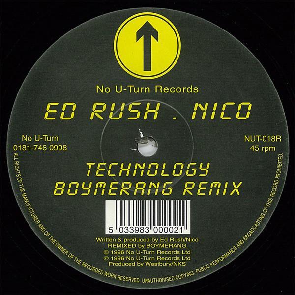Ed Rush & Nico - Technology (Boymerang Remix)