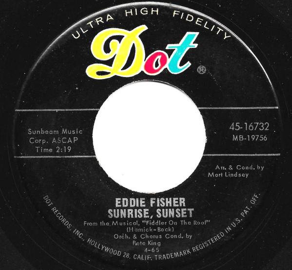 Eddie Fisher - Sunrise, Sunset