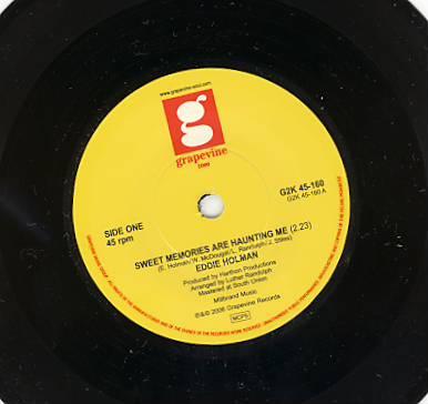 Eddie Holman, The Harthon Orchestra - Sweet Memories Are Haunting Me / Groovin' At The Go-Go