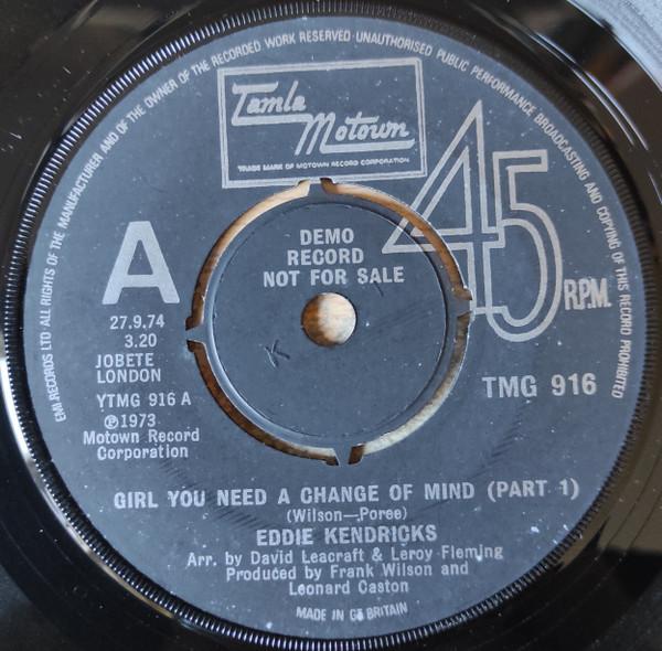 Eddie Kendricks - Girl You Need A Change Of Mind