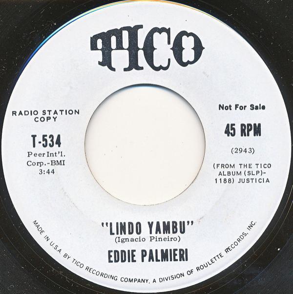 Eddie Palmieri - Lindo Yambu / My Spiritual Indian