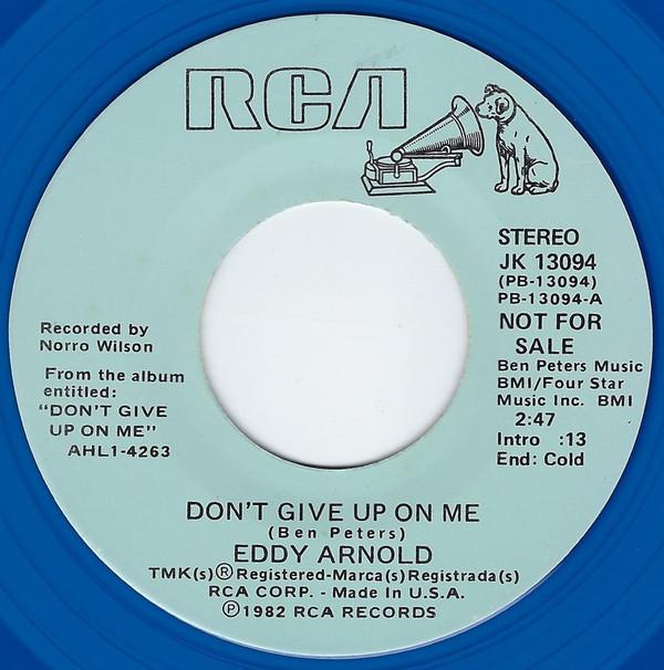 Eddy Arnold - Don't Give Up On Me