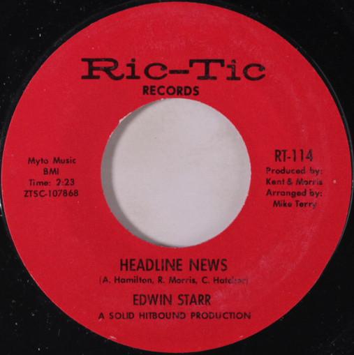 Edwin Starr - Headline News / Harlem