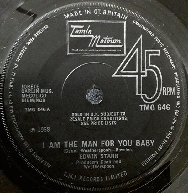 Edwin Starr - I Am The Man For You Baby