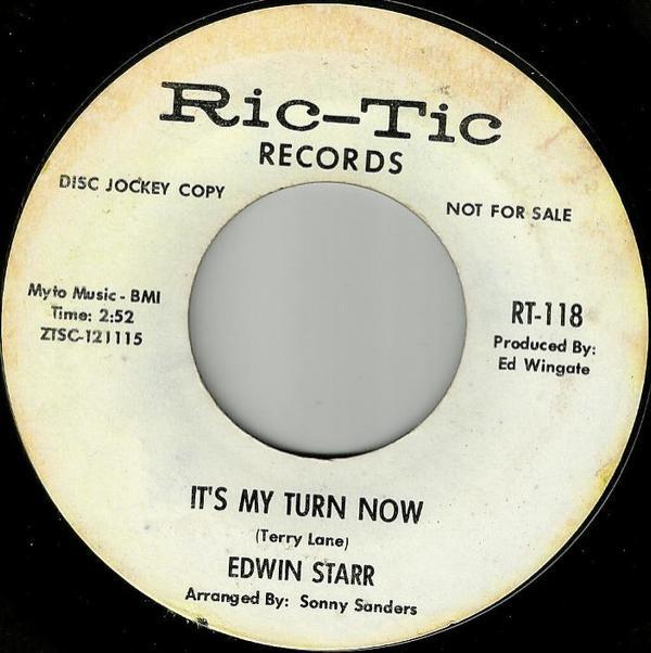 Edwin Starr - It's My Turn Now / Girls Are Getting Prettier