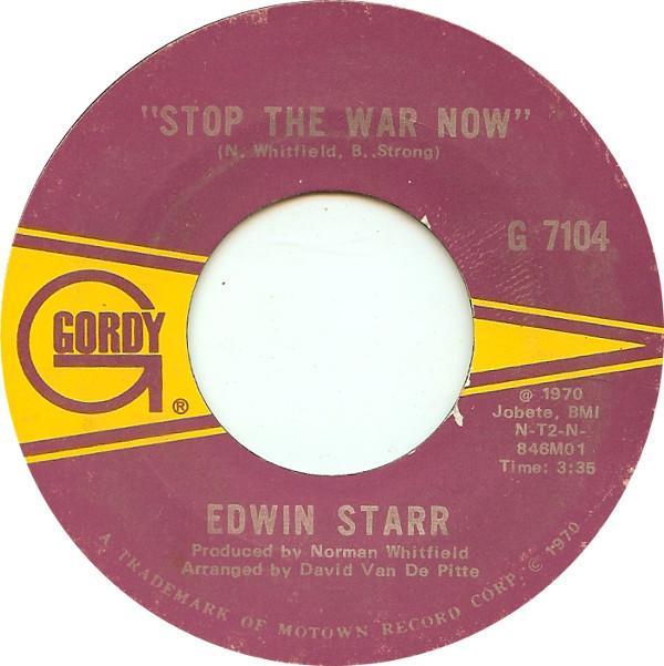 Edwin Starr - Stop The War Now