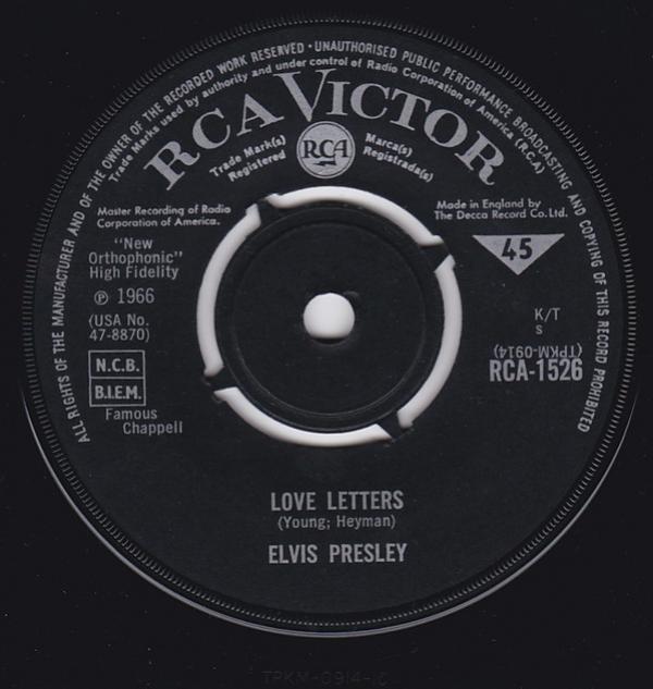 Elvis Presley - Love Letters