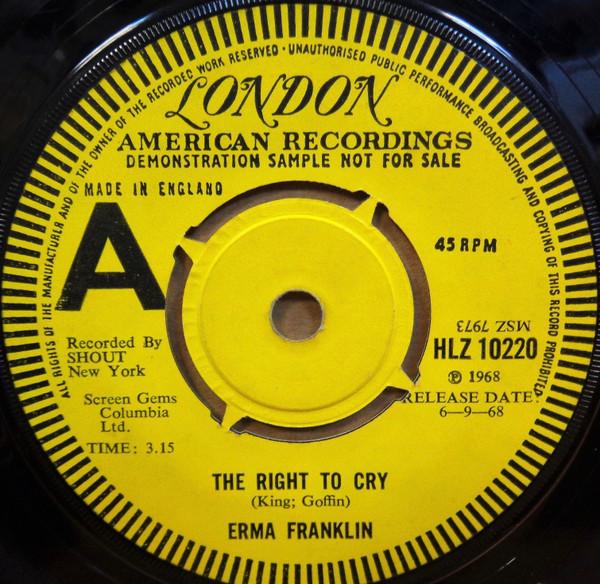 Erma Franklin - The Right To Cry