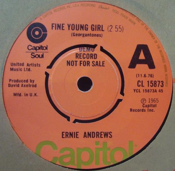 Ernie Andrews - Fine Young Girl