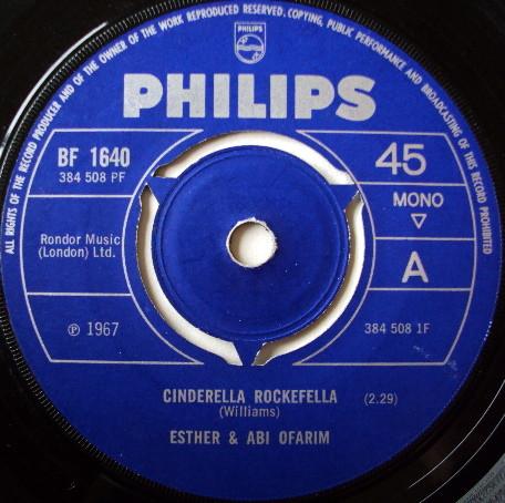 Esther & Abi Ofarim - Cinderella Rockefella