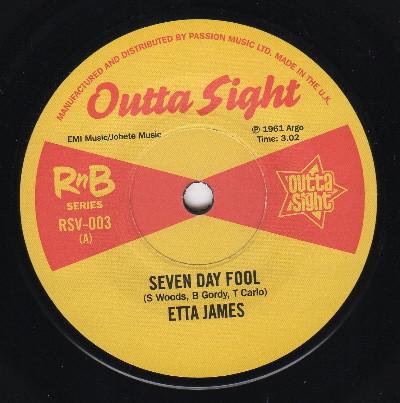 Etta James, Tiny Topsy - Seven Day Fool / Just A Little Bit