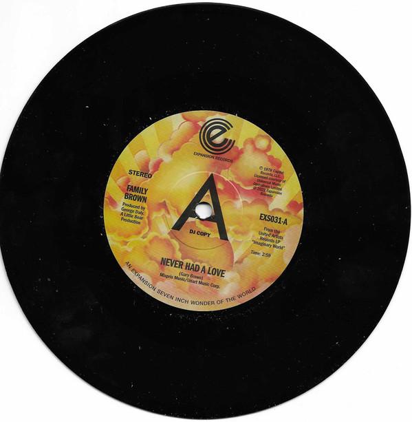 Family Brown - Never Had A Love / Listen