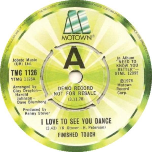 Finished Touch - I Love To See You Dance
