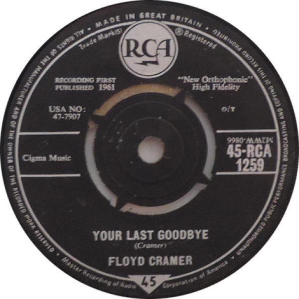 Floyd Cramer - Your Last Goodbye