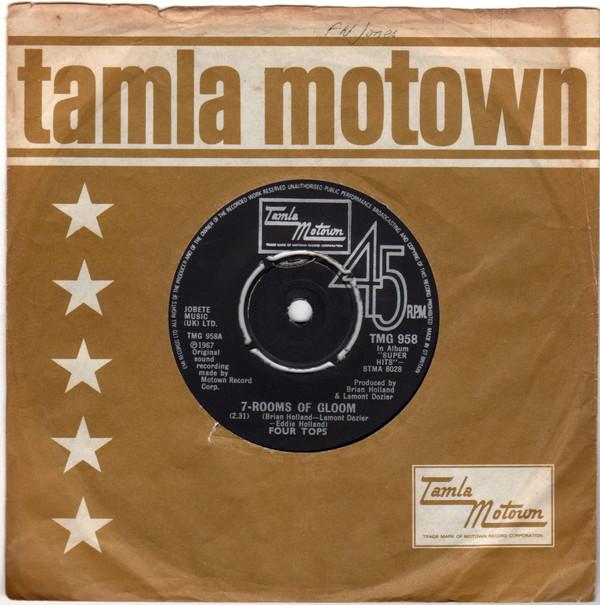 Four Tops - 7-Rooms Of Gloom / If I Were A Carpenter