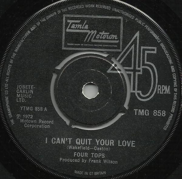 Four Tops - I Can't Quit Your Love
